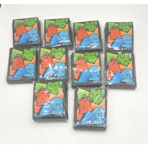 10 Pokemon 65 Card Sleeves‎ Each - Paldea Evolved - Fuecoco Sprigatito Quaxly